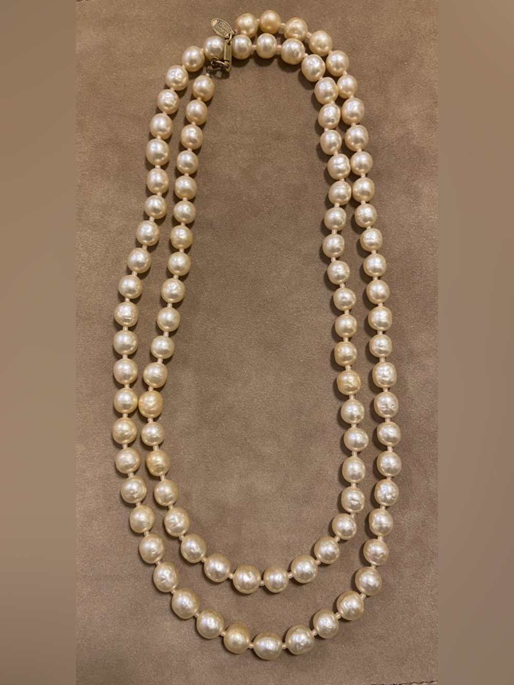 Classic Cream Pearl Strand Necklace
